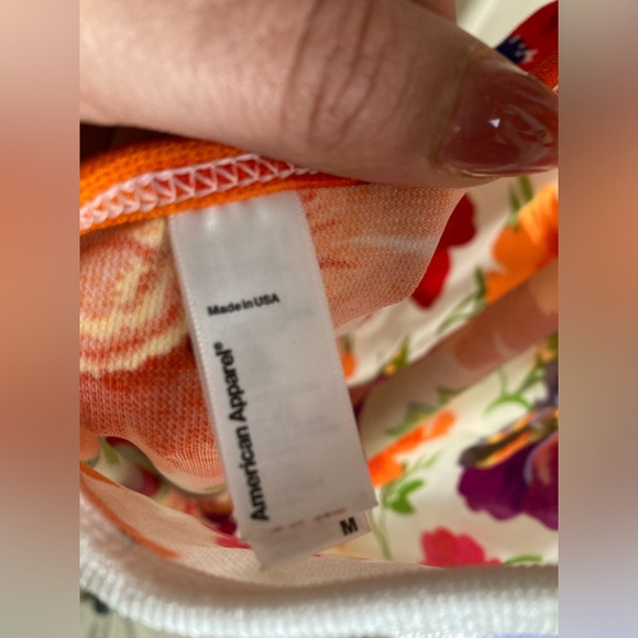 American Apparel Floral Jumpsuit - Picture 4 of 5